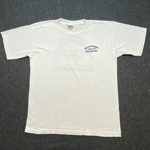 Bayside Workwear Mens XL Union Ironworkers Local 405 Philadelphia Graphic Shirt